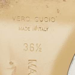 Pre Owned ميوول ماش أند ماش بي في سي شفاف مزين بالكريستال مقاس 36.5