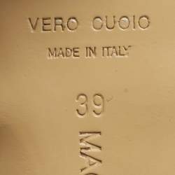 Pre Owned Mach & Mach Double Bow Size 39 Black Satin Crystal Embellished Ankle Strap Pumps