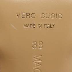 Pre Owned Mach & Mach Pink PVC Crystal Embellished Double Bow Mules Size 39