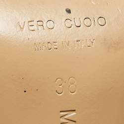 Pre Owned Mach & Mach Silver PVC Crystal Embellished Slide Sandals Size 38