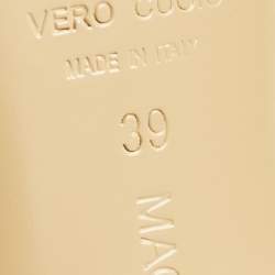 مملوكة مسبقًا Mach & Mach Red Satin Tulip Crystals Ankle Strap Sandals Size 39