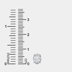 14K Oval Solitaire Earrings (1 1/2 Ctw)