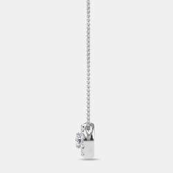 14K Halo Pendant (1 1/4 ctw)
