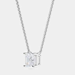 14K Solitaire Lab Grown Diamonds Pendant (1/2 ctw)