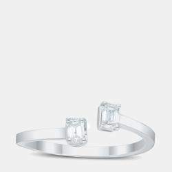 14K Two Stone Solitaire Ring Set (1 ctw) US 7