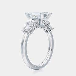 Pre Owned 5 Stone Mix Oval Solitaire Ring (1 1/4 ctw) US 7