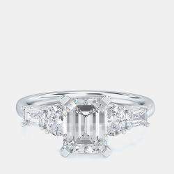 Pre Owned 5 Stone Mix Oval Solitaire Ring (1 1/4 ctw) US 7