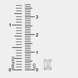 Pre Owned 14K Solitaire Lab Grown Diamonds Earrings (3/4 Ctw)