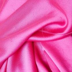 M.A.E Pink Satin and Chiffon Gathered Generation Dress with Cape S