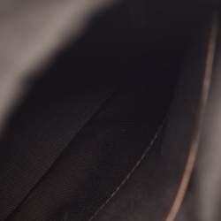 مملوكة مسبقًا حقيبة ميزون مارتين مارغالا دارك براون قماش وجلد