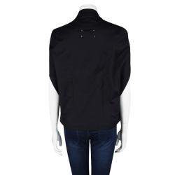 Pre Owned Maison Martin Margiela Black Cape Style Blazer M