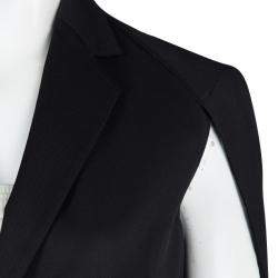 Pre Owned Maison Martin Margiela Black Cape Style Blazer M