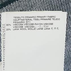 Maison Martin Margiela Dark Green Button Front Tie-Up Detail Cardigan S