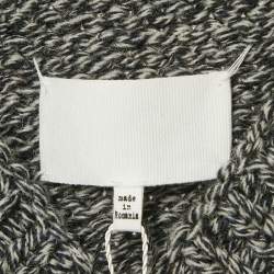 Maison Martin Margiela Grey  Rib Knit V-Neck Sweater Vest M