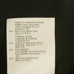 Maison Martin Margiela Black Silk Short Dress L
