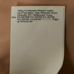 Pre Owned Maison Martin Margiela Beige Crepe Oversized Short Dress L