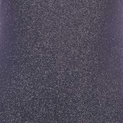 Pre Owned Maison Martin Margiela Blue Lurex Knit Wide Leg Sleeveless Jumpsuit L