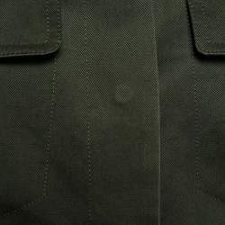 Pre Owned Maison Martin Margiela MM6 Olive Cotton Oversized Jackets S