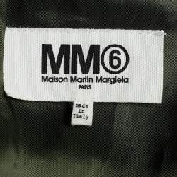 Pre Owned Maison Martin Margiela MM6 Olive Cotton Oversized Jackets S
