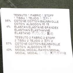 Pre Owned Maison Martin Margiela MM6 Olive Cotton Oversized Jackets S