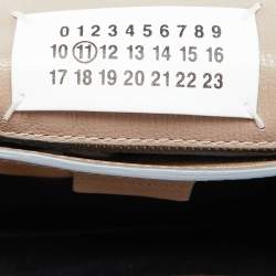 Pre Owned Maison Martin Margiela Tri Color Leather Top Handle Bag