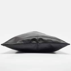 Pre Owned MM6 Maison Martin Margiela Black Leather Triangle Tote