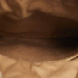 Pre Owned حقيبة كاميرا قماش وجلد بيج ميزون مارتن مارجلا 5AC