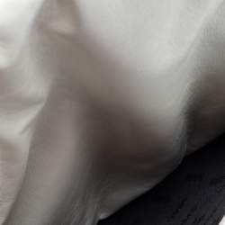 Pre Owned Maison Martin Margiela White Glossy Leather Ronde Round Pochette