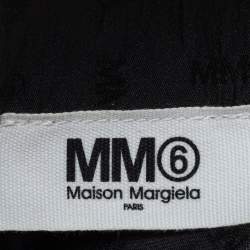 Pre Owned Maison Martin Margiela White Glossy Leather Ronde Round Pochette
