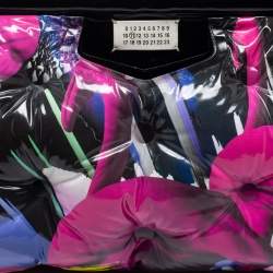 Pre Owned Maison Martin Margiela Multicolor Patent Vinyl Large Pillow Glam Slam Shoulder Bag