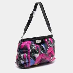 Pre Owned Maison Martin Margiela Multicolor Patent Vinyl Large Pillow Glam Slam Shoulder Bag