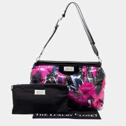 Pre Owned Maison Martin Margiela Multicolor Patent Vinyl Large Pillow Glam Slam Shoulder Bag