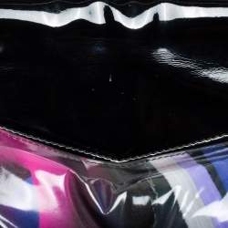 Pre Owned Maison Martin Margiela Multicolor Patent Vinyl Large Pillow Glam Slam Shoulder Bag