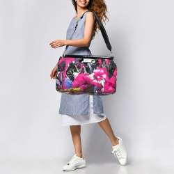 Pre Owned Maison Martin Margiela Multicolor Patent Vinyl Large Pillow Glam Slam Shoulder Bag