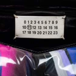 Pre Owned Maison Martin Margiela Multicolor Patent Vinyl Large Pillow Glam Slam Shoulder Bag