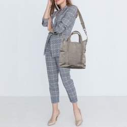 Pre Owned Maison Martin Margiela Grey Fabric Sailor Satchel