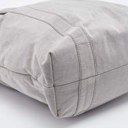 Pre Owned Maison Martin Margiela Grey Fabric Sailor Satchel