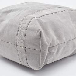 Pre Owned Maison Martin Margiela Grey Fabric Sailor Satchel