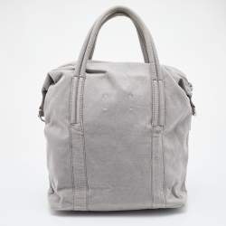 Pre Owned Maison Martin Margiela Grey Fabric Sailor Satchel
