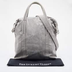 Pre Owned Maison Martin Margiela Grey Fabric Sailor Satchel