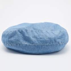 Pre Owned Maison Martin Margiela Blue Denim Large Hobo