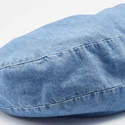 Pre Owned Maison Martin Margiela Blue Denim Large Hobo