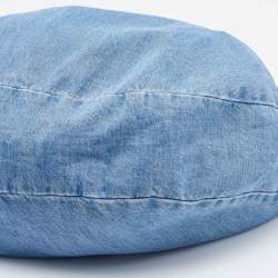 Pre Owned Maison Martin Margiela Blue Denim Large Hobo