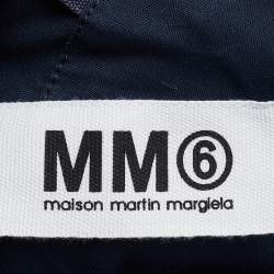 Pre Owned Maison Martin Margiela Navy Blue Fabric Hobo