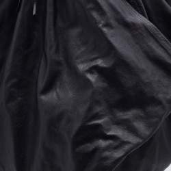 Pre Owned Maison Martin Margiela Black Suede Hobo