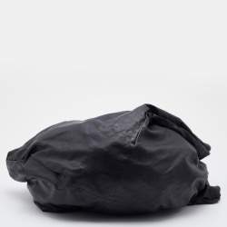 Pre Owned Maison Martin Margiela Black Suede Hobo