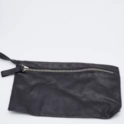 Pre Owned Maison Martin Margiela Black Suede Hobo