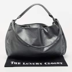 Pre Owned Maison Martin Margiela Silver Leather Shoulder Bag