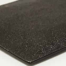 Pre Owned Maison Martin Margiela Black Glitter and Leather Four Stich Clutch