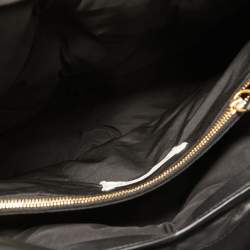 Pre Owned Maison Martin Margiela Black Leather Large Glam Sam Shoulder  Bag